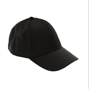 NWT Pieces Pchyttia Black Satin Ball Cap